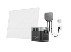 Комплект EcoFlow PowerStream – микроинвертор 800W и зарядная станция Delta Max
