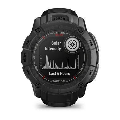 Смарт-годинник Garmin Instinct® 2X Solar - Tactical Edition чорний (010-02805-03)
