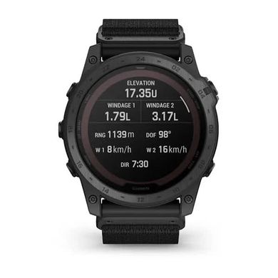 Смарт-часы Garmin tactix 7 – Pro Ballistics Edition черный с нейлоновым ремешком (010-02704-21)
