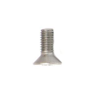 Flat head plum blossom screw