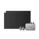 Комплект EcoFlow PowerStream - мікроінвертор 600W + сонячні панелі 2х400