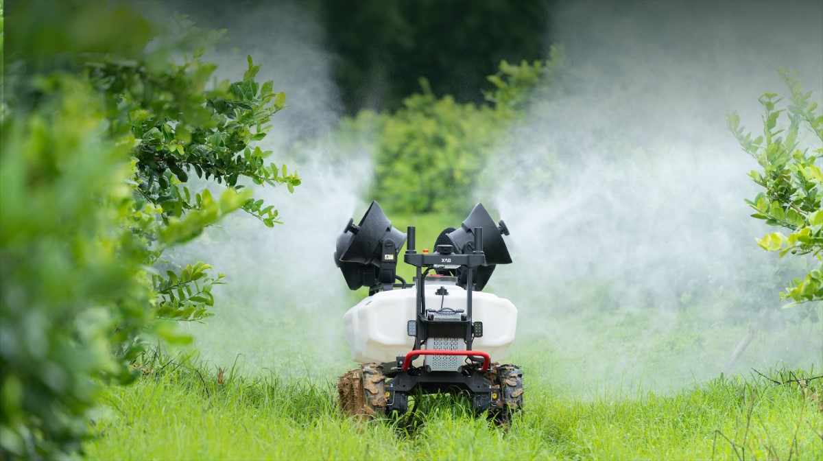 Розпилювальні головки JetSprayer крупним планом під час роботи